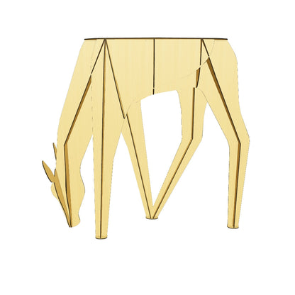 Diane gold consolle by Ibride