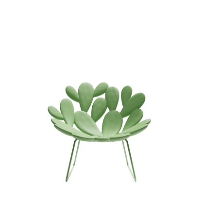 FILICUDI ARMCHAIR with SLEDGE BASE design Marcantonio - Milk Concept Boutique