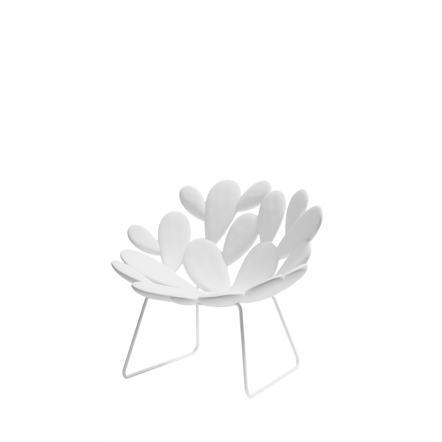 FILICUDI ARMCHAIR with SLEDGE BASE design Marcantonio - Milk Concept Boutique