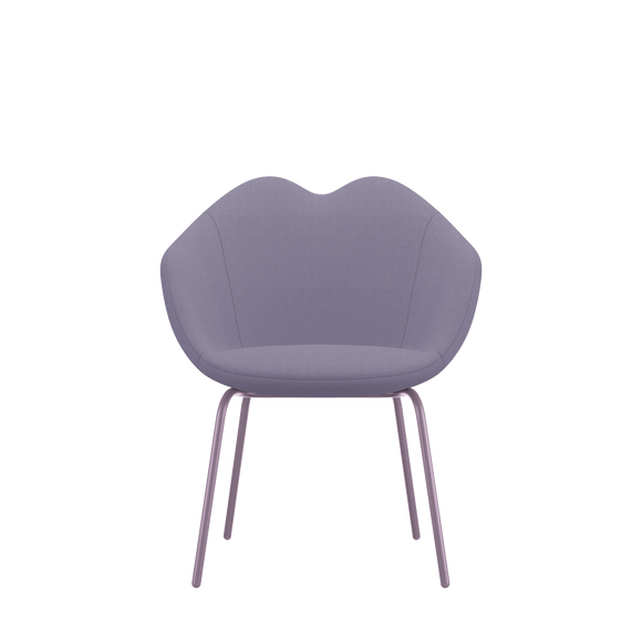 XOXO Chair Fabric four legs Armchair by Marcantonio (Copy)