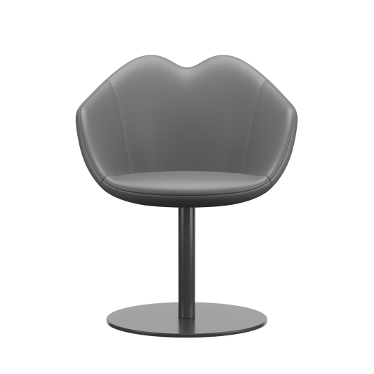 XOXO Chair Leather Round Base by Nika Zupanc - Milk Concept Boutique
