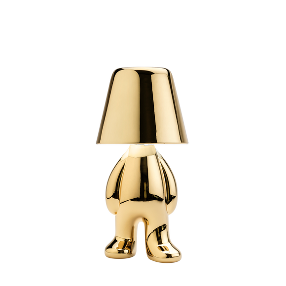 Golden Brothers - Tom Lamp in gold design by Stefano Giovannoni - Milk Concept Boutique