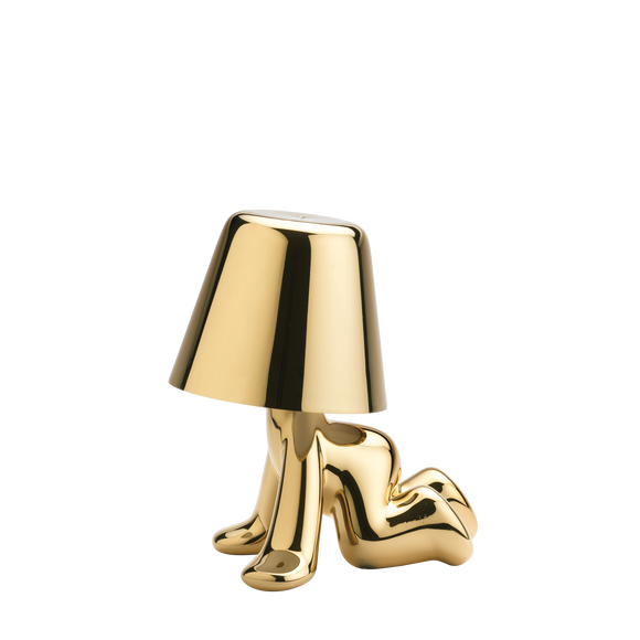 Golden Brothers - Ron Lamp in gold design by Stefano Giovannoni - Milk Concept Boutique