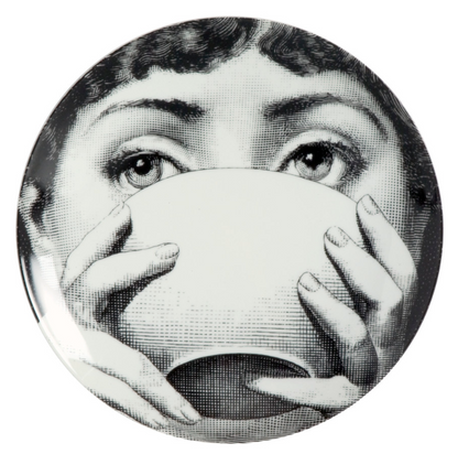 Fornasetti  Wall Plate T&V 191 - Milk Concept Boutique