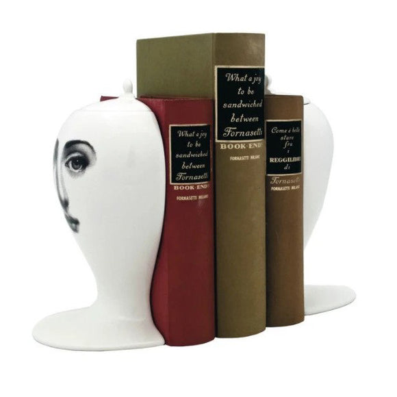 Fornasetti Ceramic Bookends - Milk Concept Boutique