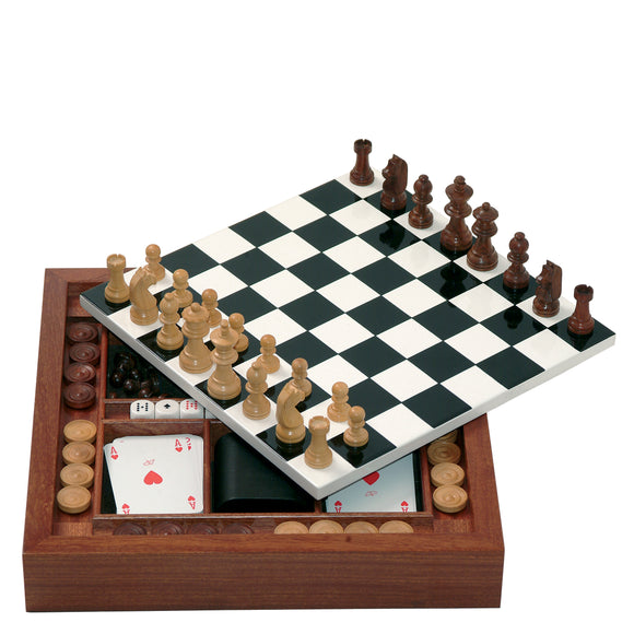 Fornasetti Chess board Viso briarwood black/white - Milk Concept Boutique