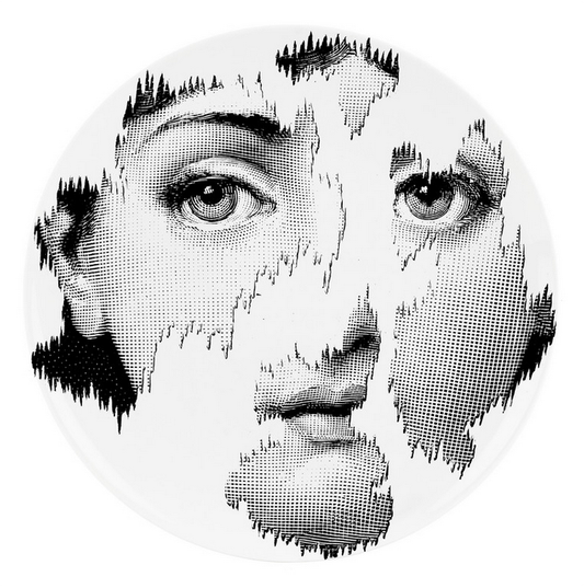 Fornasetti Wall Plate T&V 115 - Milk Concept Boutique