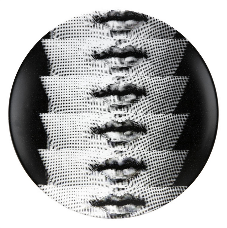 Fornasetti Wall Plate T&V 250 - Milk Concept Boutique