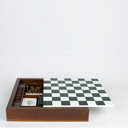 Fornasetti Chess board Cortile black/white - Milk Concept Boutique