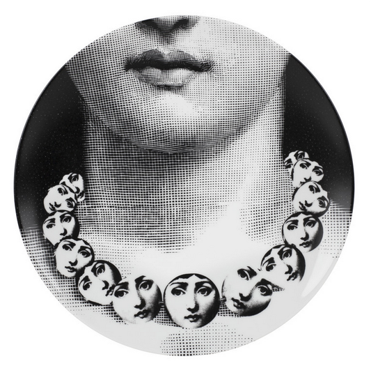 Fornasetti Wall Plate T&V 107 - Milk Concept Boutique