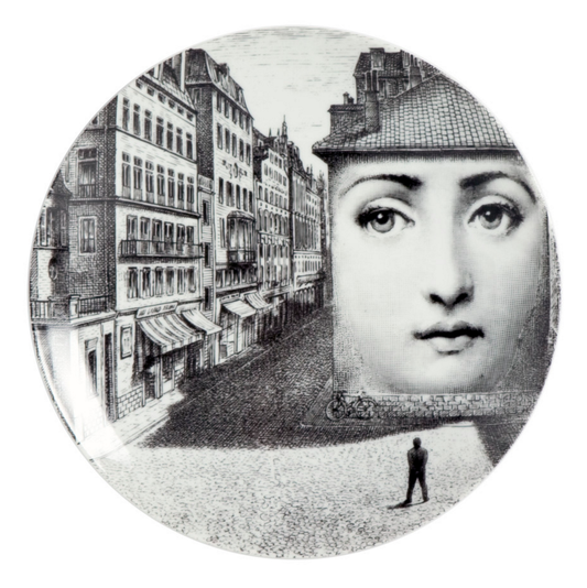 Fornasetti Wall Plate T&V 223 - Milk Concept Boutique