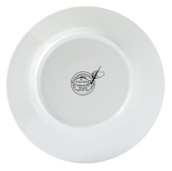 Fornasetti Plate from the set Piscibus n°6 colour - Milk Concept Boutique