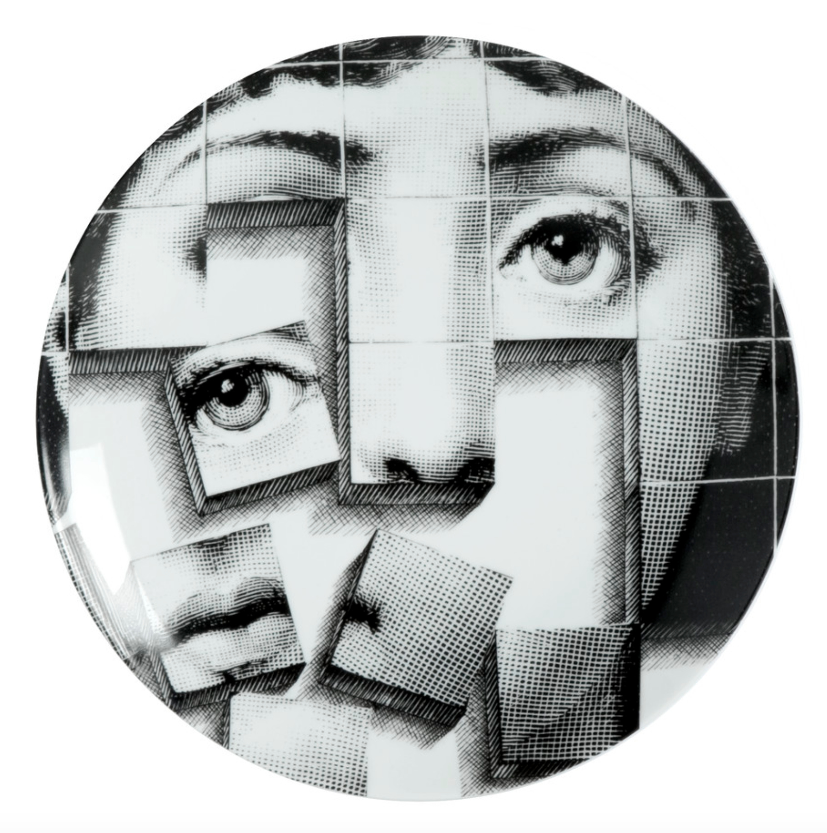 Fornasetti Wall Plate T&V 180 - Milk Concept Boutique