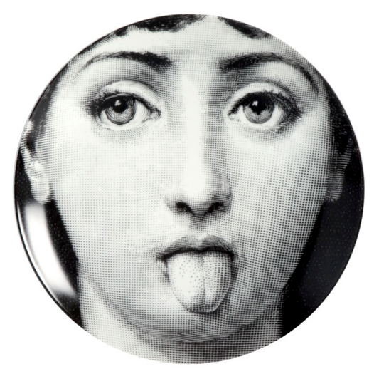 Fornasetti Wall Plate T&V 82 - Milk Concept Boutique