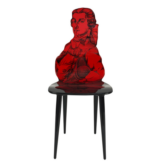 Fornasetti Chair Don Giovanni colour or red - Milk Concept Boutique