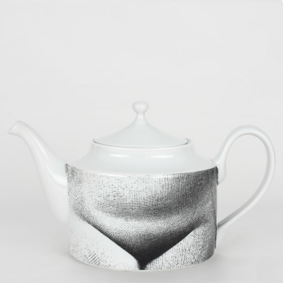 Fornasetti Teapot Fronte Retro Black & White - Milk Concept Boutique