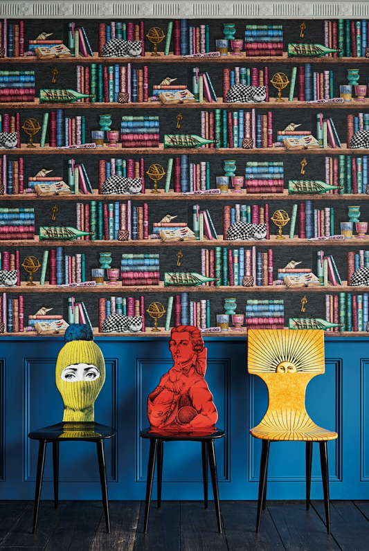 LIBRERIA Wallpaper sample - Milk Concept Boutique