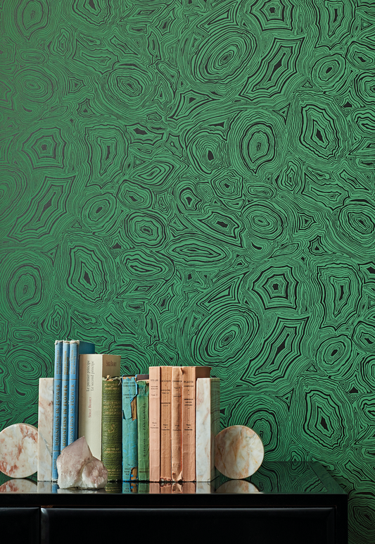 MALACHITE Wallpaper sample - Milk Concept Boutique