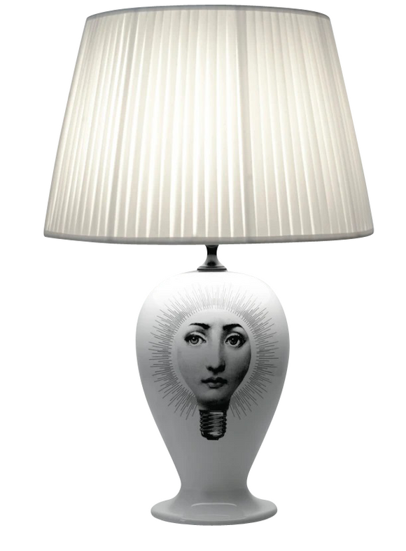 Fornasetti Lamp base Lampadina black/white - Milk Concept Boutique
